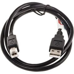 Kabel USB Roline USB-A - 0.8 m Czarny (11.02.8808)
