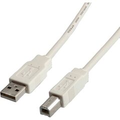 Kabel USB Value USB-A - 1.8 m Biały (11.99.8819)