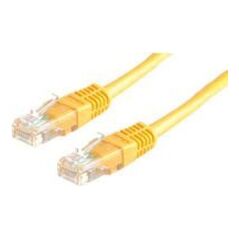 Roline PatchCord, UTP, Kat. 5e, 2m, żółty (21.15.0542)