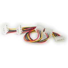 Roline rozgałęziacz 4pin molex - 4x 5.25inch, 45cm (11.03.1003)