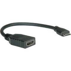 Kabel Roline HDMI Mini - HDMI 0.15m czarny (11.04.5586)