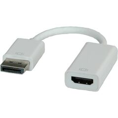 Kabel Roline DisplayPort - HDMI 0.15m biały (12.03.3134)
