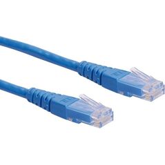 Roline PatchCord, UTP, Cat6, 0.5m, niebieski (21.15.1524)