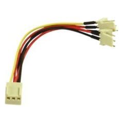 Goobay 3-pin - 3-pin x2, 0.22m, Wielokolorowy (93880)
