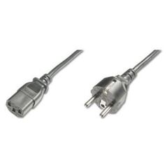 Kabel zasilający Digitus Schuko IEC C13 M/Ż Czarny 1.2m (AK-440110-012-S)