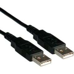Kabel USB Roline USB-A - 4.5 m Czarny (11.02.8945)