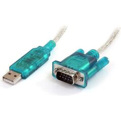 Kabel USB StarTech USB-A - RS-232 0.9 m Przezroczysty (ICUSB232SM3)