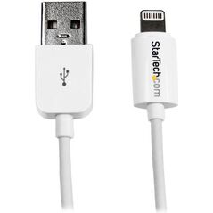 Kabel USB StarTech USB-A - Lightning 2 m Biały (USBLT2MW)