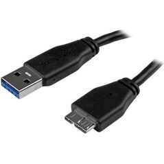 Kabel USB StarTech USB-A - micro-B 3 m Czarny (USB3AUB3MS)