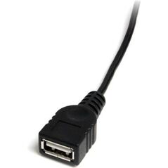 Kabel USB StarTech USB-A - miniUSB 0.9 m Czarny (USBMUSBFM1)
