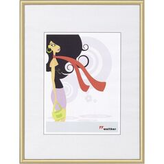 Ramka Walther New Lifestyle, 18x24, Plastikowa, złota (KV824G)