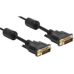 Kabel Delock DVI-D - DVI-D 1m czarny (83189)