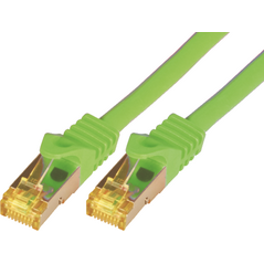 Mcab Patchcord, Cat7, S-FTP, PIMF, LSZH, 1m, zielony (3739)