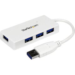 HUB USB StarTech SuperSpeed Mini 4x USB-A 3.0 (ST4300MINU3W)
