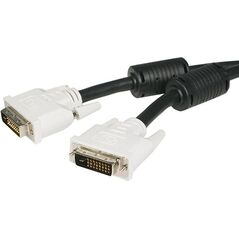 Kabel StarTech DVI-D - DVI-D 5m biały (DVIDDMM5M)