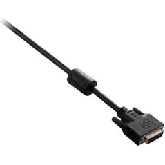 Kabel V7 DVI-D - DVI-D 3m czarny (V7E2DVI-03M-BLK)
