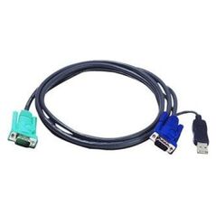 Aten Kable KVM, 3m, Czarny (14.01.6607)