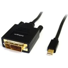 Kabel StarTech DisplayPort Mini - DVI-D 1.8m czarny (MDP2DVIMM6)