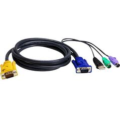 Aten Kable KVM, 3m, Czarny (14.01.6631)