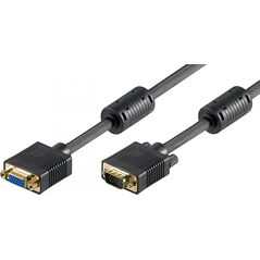 Kabel Goobay D-Sub (VGA) - D-Sub (VGA) 2m czarny (50136)