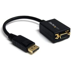 Adapter AV StarTech DisplayPort - D-Sub (VGA) 0.1m czarny (DP2VGA2)