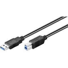 Kabel USB Foxconn USB-A - 5 m Czarny (96119)
