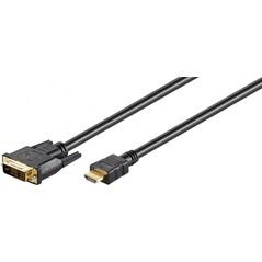 Kabel Goobay HDMI - DVI-D 3m czarny (51581)