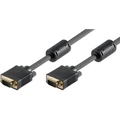 Kabel Goobay D-Sub (VGA) - D-Sub (VGA) 5m czarny (50490)