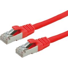 Value Patchcord S/FTP, Kat.6, LSOH, 0.5m, czerwony (21.99.1221)