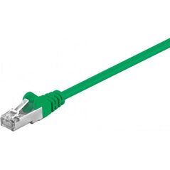 Goobay Patchcord, CAT5e, SF/UTP, 1m, zielony (68043)