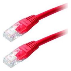 Lynx CS Patchcord, Cat6, UTP, 1m, czerwony (PK-UTP6-010-RED)
