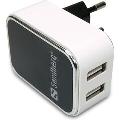 Ładowarka Sandberg 2x USB-A 2.4 A (440-57)