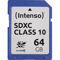 Karta Intenso SDXC 64 GB Class 10  (3411490)