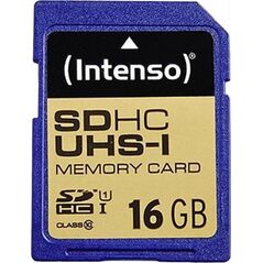 Karta Intenso Premium SDHC 16 GB Class 10 UHS-I  (3421470)