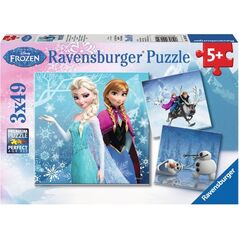 Ravensburger Puzzle 3x49 Kraina Lodu - 092642