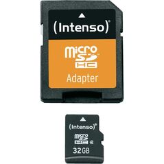 Karta Intenso MicroSDHC 32 GB Class 4  (3403480)