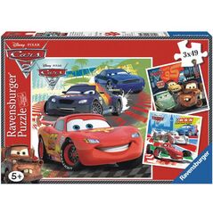 Ravensburger Puzzle 3x49 Auta 2 2011 - 092819