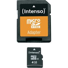 Karta Intenso MicroSDHC 4 GB Class 4  (3403450)