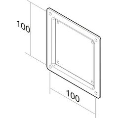 Neomounts Płyta montażowa FPMA-VESA100 10'' - 30''
