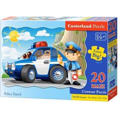 Castorland CASTOR 20 EL. MAXI Patrol policyjny - 02252