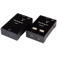 Adapter USB StarTech USB - RJ45 Czarny  (USB2004EXTV)