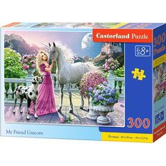 Castorland Puzzle Mój Przyjaciel Jednorożec 300 elementów (030088)
