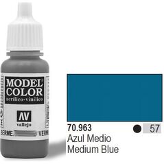 Vallejo Farba Nr57 Medium Blue Matt 17ml - 70963