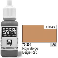Vallejo Farba Nr36 Red Beige Matt 17ml - 70804