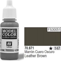 Vallejo Farba Nr147 Leather Brown 17ml - 70871