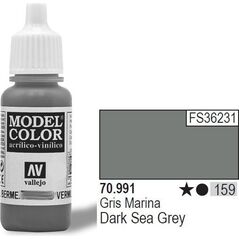 Vallejo Farba Nr159 Dark Sea Grey 17ml - 70991