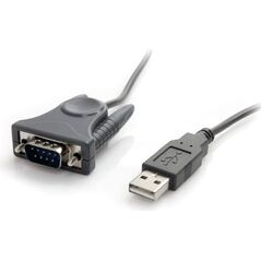 Kabel USB StarTech USB-A - DB-9 0.9 m Szary (ICUSB232DB25)