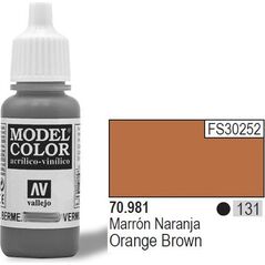 Vallejo Farba Nr131 Orange Brown 17ml - 70981