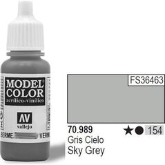 Vallejo Farba Nr154 Sky Grey Matt 17ml - 70989
