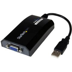 Adapter USB StarTech USB - VGA Czarny  (USB2VGAPRO2)